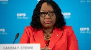 PAHO-directeur roept op tot hernieuwde aandacht voor immunisatie 4 efe Organizacion Panamericana de la Salud Carissa Etienne Carissa Etienne | GFC Nieuws