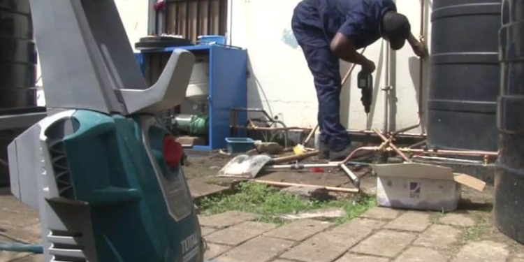waterprobleem hoop voor kinderen
