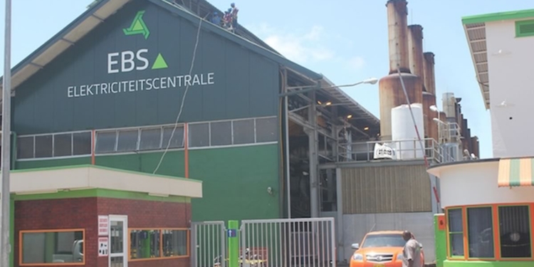 ebs suriname stroom energie