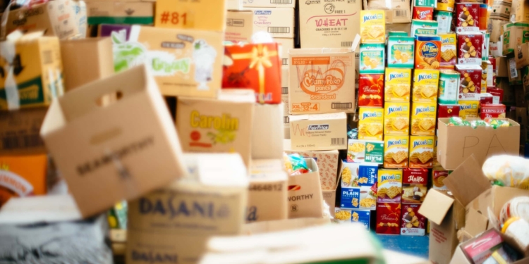 voedselbank voedselhulp voeding eten pakketten
