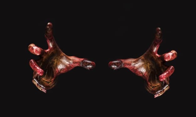 zombie hand halloween theme concept 1421 451