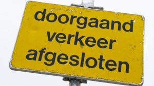 Doorgaand verkeer afgesloten wegafsluiting | GFC Nieuws