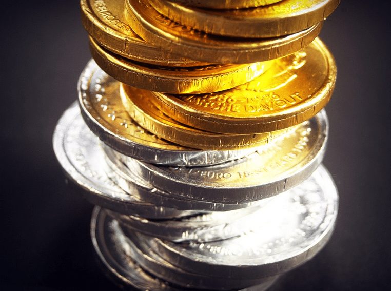 munten goud zilver
