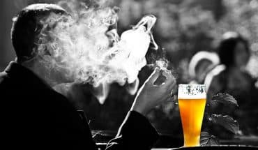 roken rook tabak sigaret bier alcohol dronken | GFC