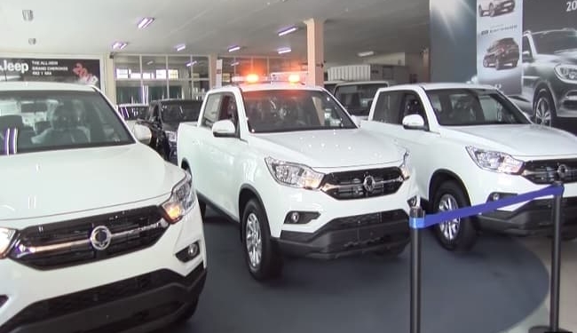 voertuigen kps politie ssangyong 10 april 2019