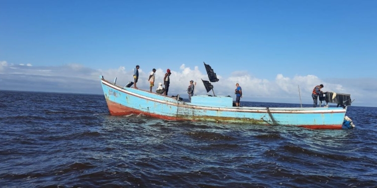 illegale vissersboot
