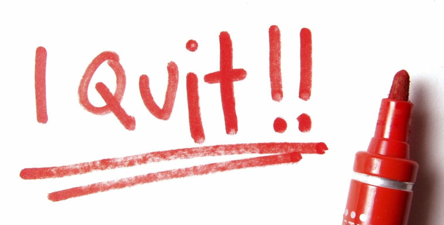 ontslag 1 quit