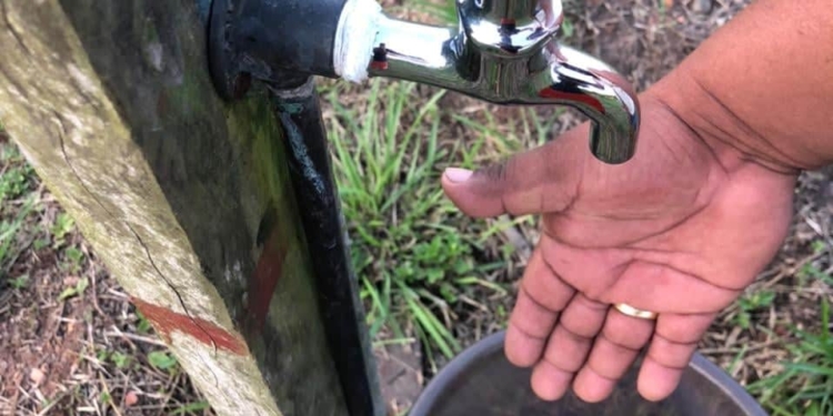 kraan geen water