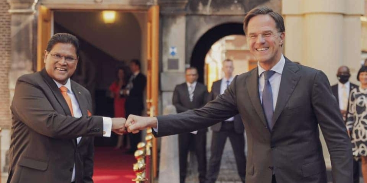 santokhi en mark rutte