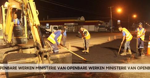 asfaltering werkzaamheden OW