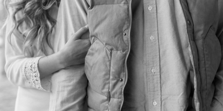 man vest jas kleding kleren