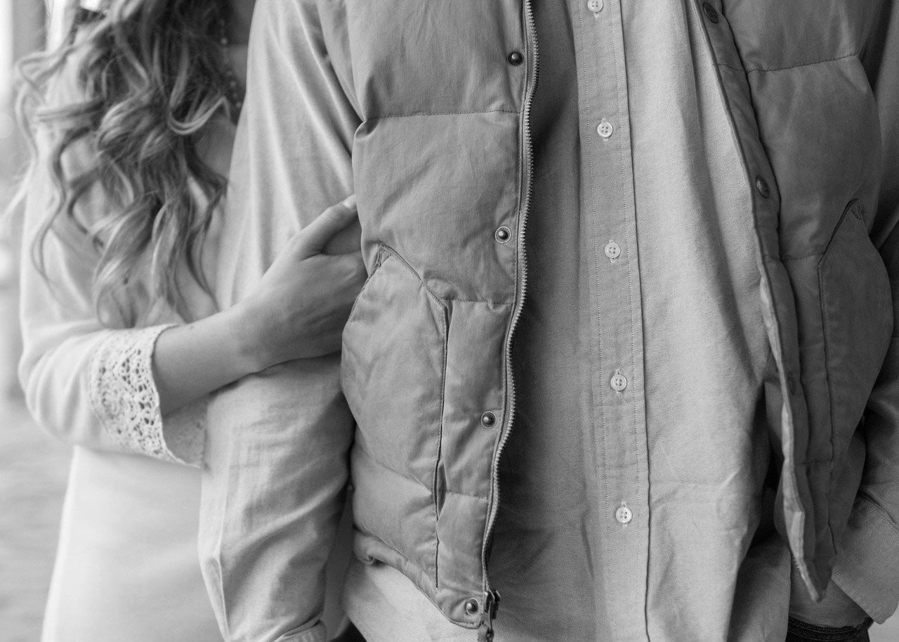 man vest jas kleding kleren