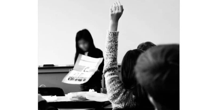 meisje kind school klas