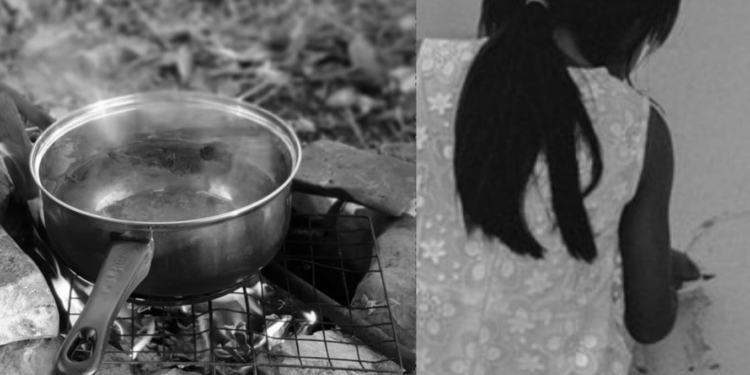 water koken meisje
