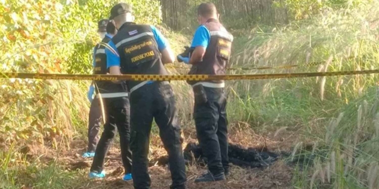 A Burmese woman was raped drowned and burned. Manit Sanubboon
