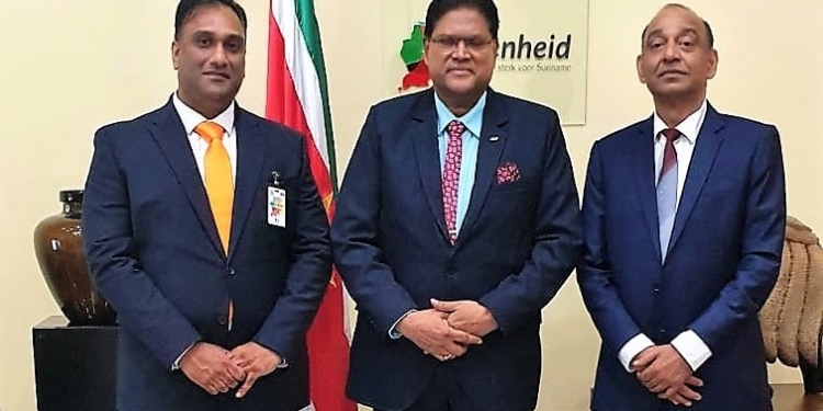 Albert Ramdhiansing president en Soedamah lachman Copy