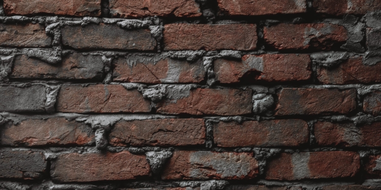 muur baksteen wand