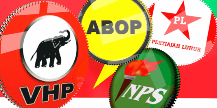 Coalitie vhp nps abop en pl