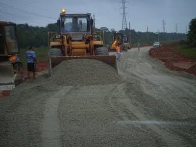 Afobakkaweg asfalteringswerkzaamheden 11062009 dWT