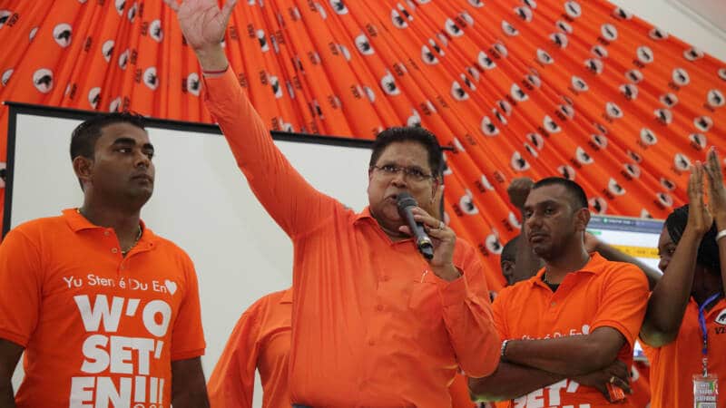 VHP kondigt campagnetour aan in Nickerie en Wanica: Oranje karavaan trekt door Suriname!