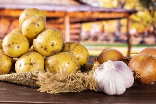 aardappelen en uien