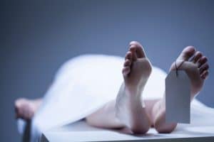 lijk dood mortuarium