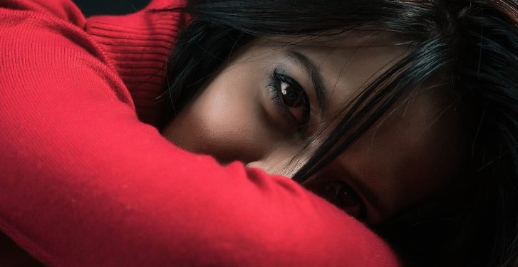 vrouw brunette