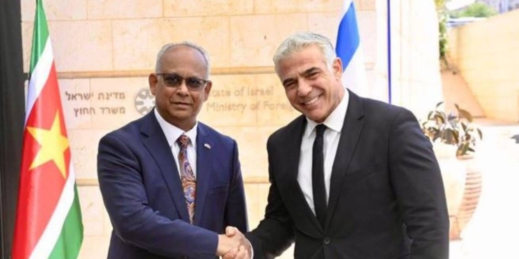 ramdin en israelisxhe minister