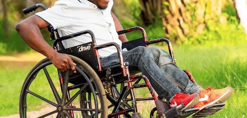 rolstoel man handicap