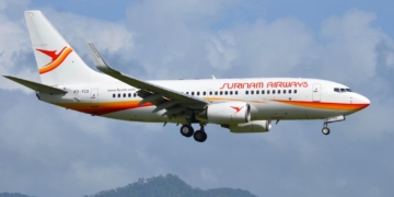surinam airways slm