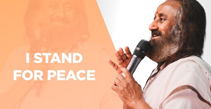I stand for peaceSri Sri Ravi Shankar maakt Suriname deelgenoot ‘IStandForPeace