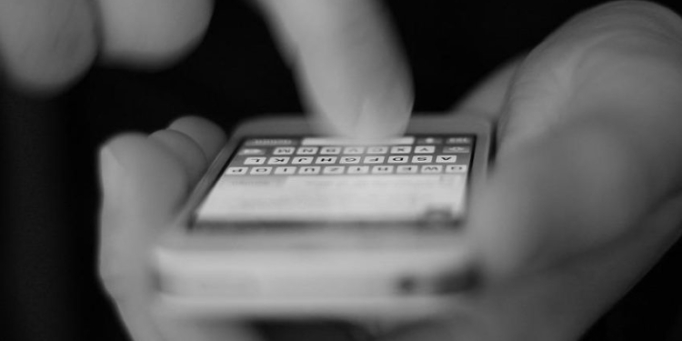 mobiel hand