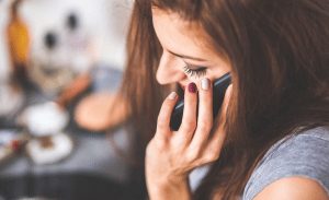 vrouw telefoon mobiel | GFC