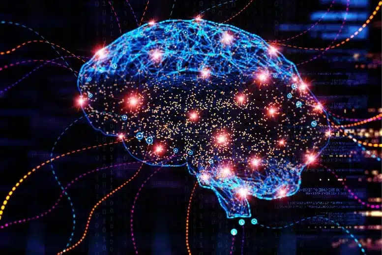 Colorful Brain Artificial Intelligence AI Illustration 777x518 hersenen