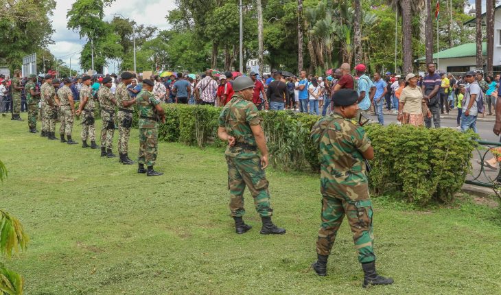actie protest militairen | GFC Nieuws