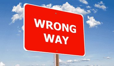Blunder wrong way