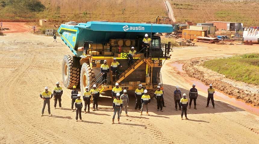 newmont truck