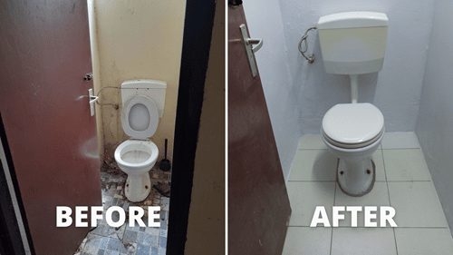 before and after tehuizenproject