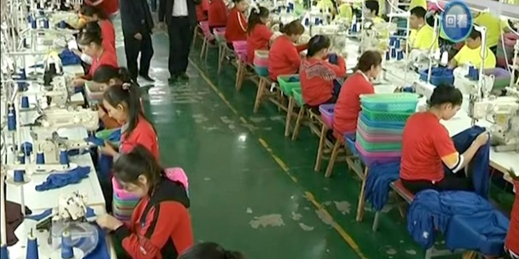 dwangarbeid china