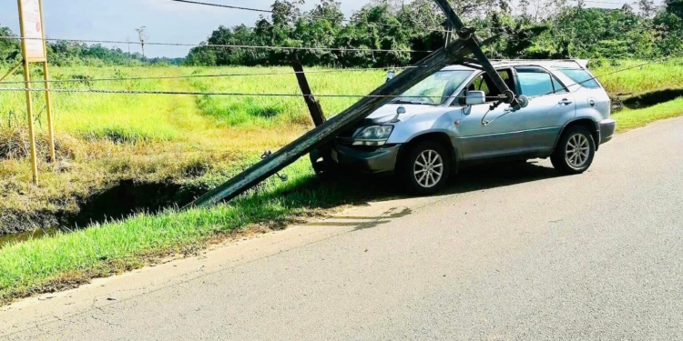 hogspanningsnet ebs aanrijding verkeersongeval