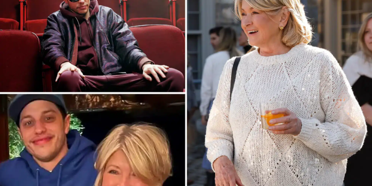 pete davidson martha stewart comp