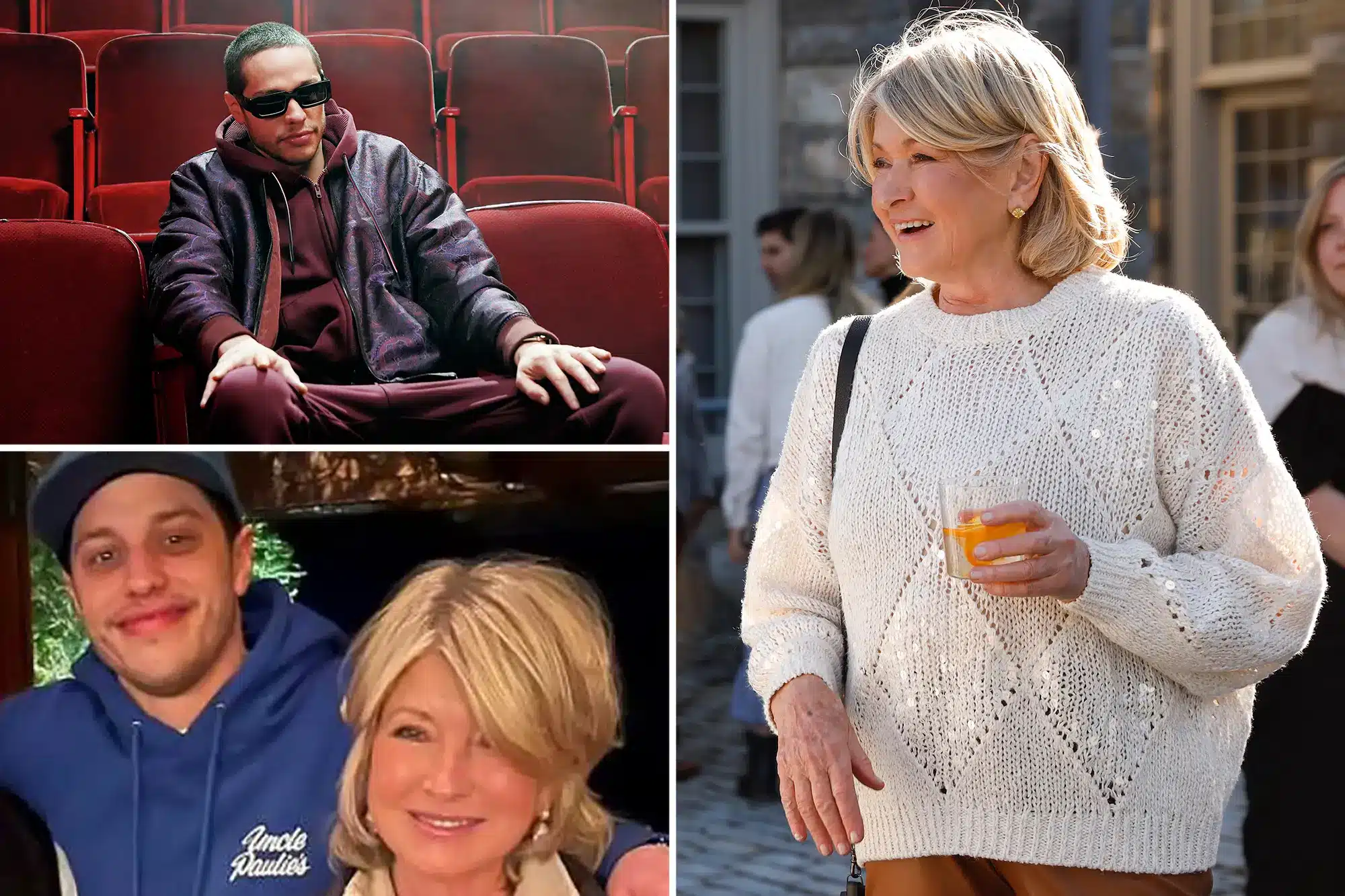 Martha Stewart ontkent liefdesrelatie met Pete Davidson: ‘Hij is een charmante jongen’