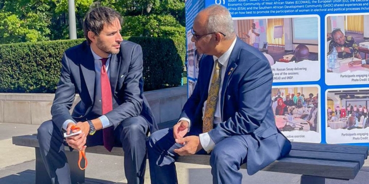 Minister van Buitenlandse Zaken van Nederland Z.E. Wopke Hoekstra en ramdin