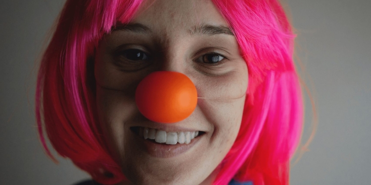 clown lelijk vrouw
