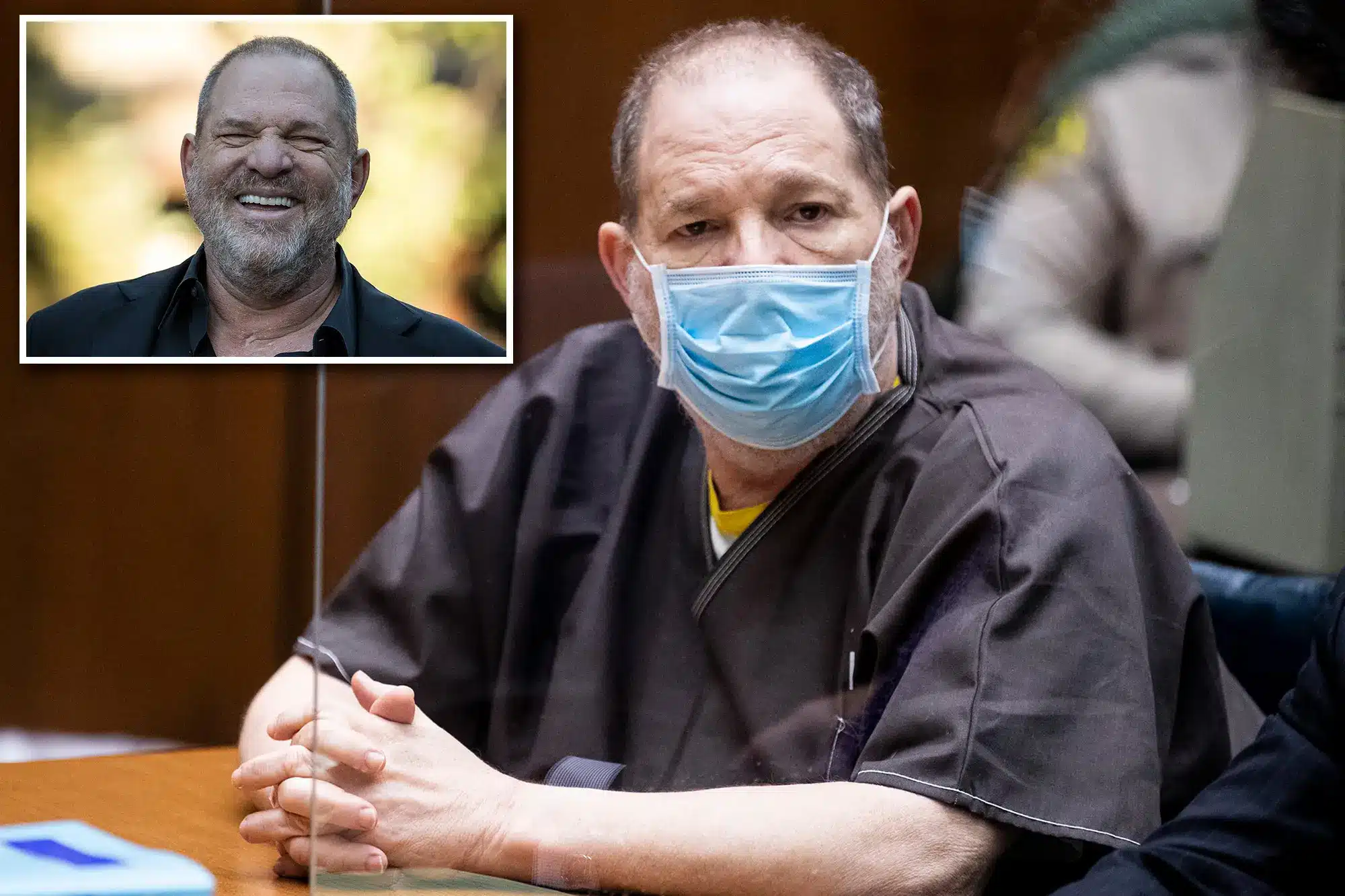 Vrouw kon testikels niet in de mond nemen, zegt advocaat van Harvey Weinstein
