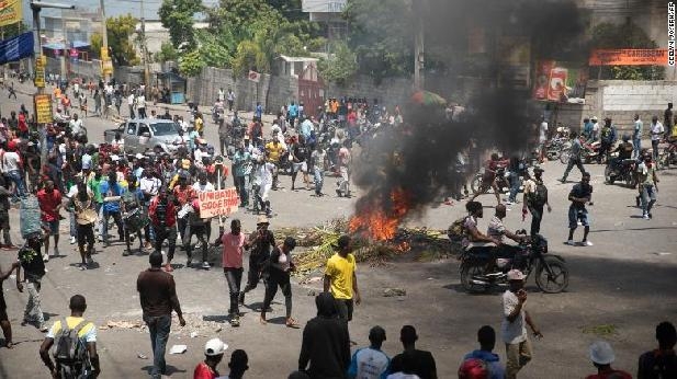 protesten in haiti