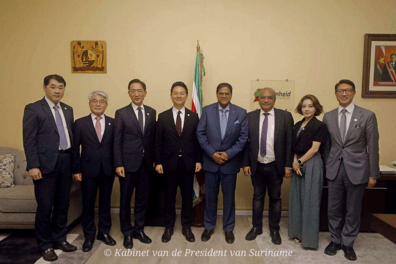 Zuid-Korea wil relatie met Suriname versterken