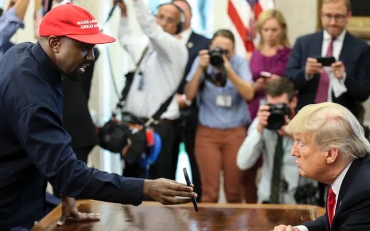 Kanye West zegt dat hij gepest werd vanwege steun aan Trump, ‘Ik werd er gek van!’