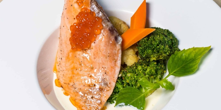 vis en groenten gezond eten voedsel koken  scaled