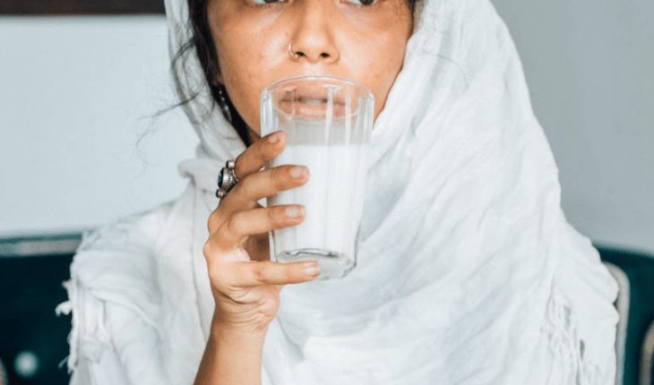 vrouw drinken melk | GFC